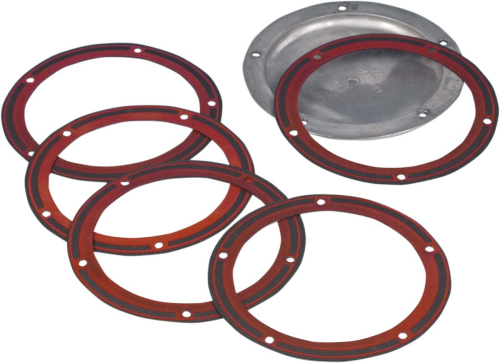 James Gasket - James Gasket Clutch Derby Cover Gasket - Foamet with Bead - JGI-25416-99-F