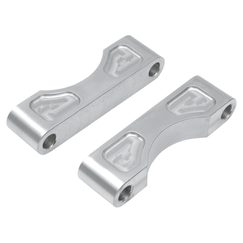 Klock Werks - Klock Werks Tire Hugger Front Fender Mounting Blocks for 21in. Tire - Raw Finish - KWFS-01-0102
