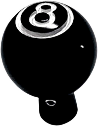 Joker Machine - Joker Machine Billet Choke Cable Knobs - Black Eight Ball - 02-59
