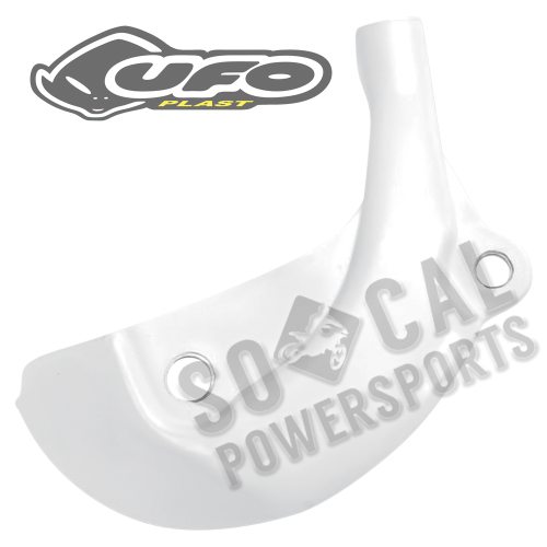 UFO Plastics - UFO Plastics Brake Line Cover - White - YA03816046