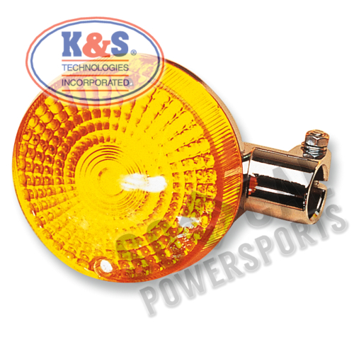 K&S Technologies - K&S Technologies DOT Approved Turn Signal - Amber - 25-1105