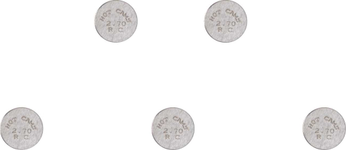Hot Cams - Hot Cams 13.00mm Valve Shim - 2.70mm - 5PK1300270