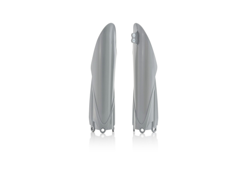 Acerbis - Acerbis Lower Fork Covers - Gray - 2171840011