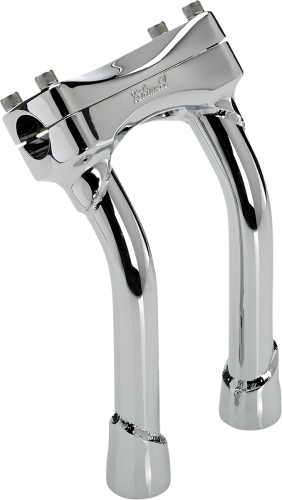 Biltwell Inc. - Biltwell Inc. O/S Murdock Riser - 8in. - Chrome - 6414-105-08