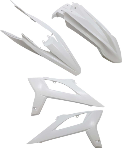 Acerbis - Acerbis Plastic Kit - White - 2936270002
