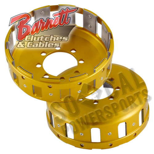 Barnett - Barnett Billet Clutch Basket - Gold - 321-25-01012