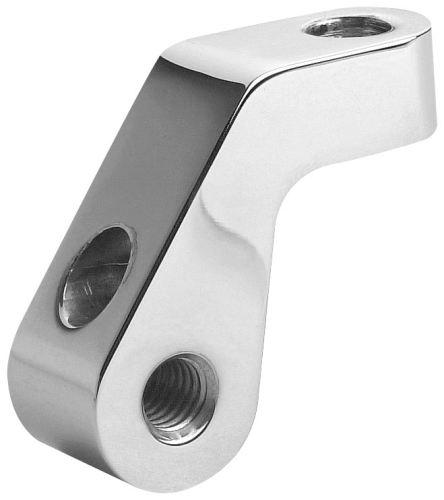 Headwinds - Headwinds Headlight Extended Mount - 1 1/4in Forward Offset, 7/8in Drop with a 3/8in Through Top Hole - 1-0005CA