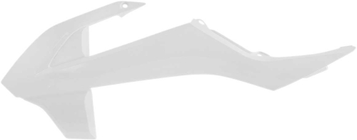 Acerbis - Acerbis Radiator Shrouds - White 20 - 2449706811