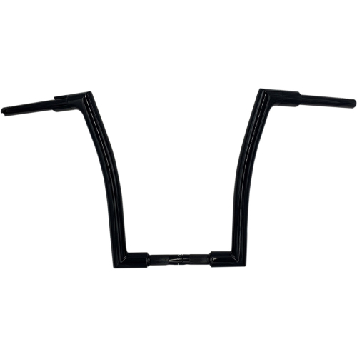Fat Baggers, Inc. - Fat Baggers, Inc. 1-1/2in. Flat Top EZ Install Handlebar - Gloss Black - 607016-B