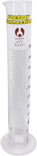 Factory Connection - Factory Connection 500ml. Glass Cylinder - FCGLASSCYL  P