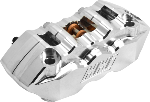 Hawg Halters Inc - Hawg Halters Inc 6 Piston Radial Caliper - Chrome - RHRMCC6108