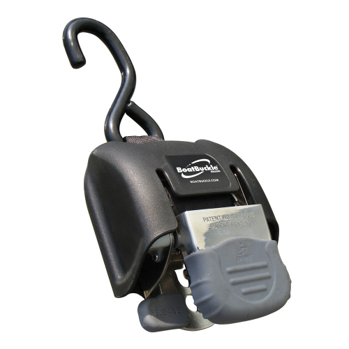 BoatBuckle - BoatBuckle G2 Retractable Transom Tie-Down - 2"-43" - Pair - Stainless Steel