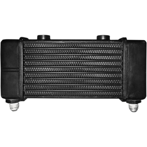 Jagg - Jagg Universal 10-Row Oil Cooler -  8.25 L x 4 W x 1.5 D - 2 Mounting Bosses - 3140