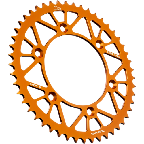JT Sprockets - JT Sprockets RaceLite Aluminum Rear Sprocket - 49T - JTA897.49ORG
