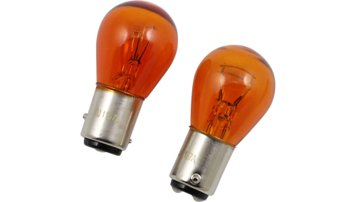 Peak Lighting - Peak Lighting Miniature Light Bulbs - Amber - 12.8V/14V - 27W/8.5W - 1157A-BPP