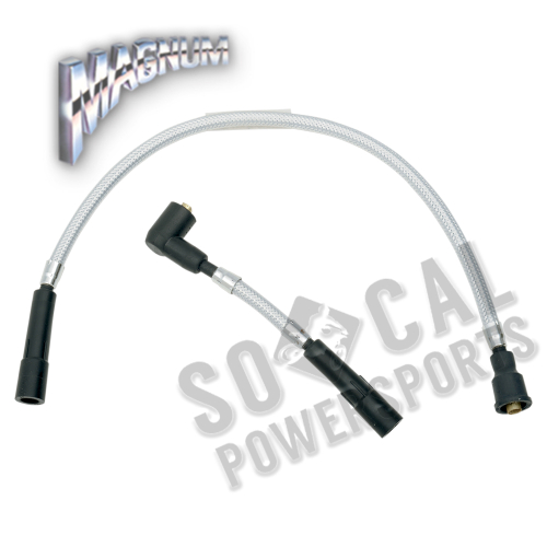 Magnum - Magnum Braided Spark Plug Wires - Sterling Chromite II - 3028C