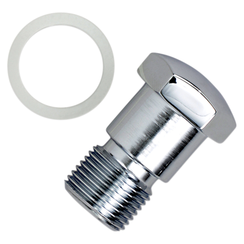 Colony - Colony Tachometer Drive Hole Plug - Chrome - 7401-2