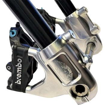 Custom Cycle - Custom Cycle Radial Front Brake Caliper Brackets - CCERB43