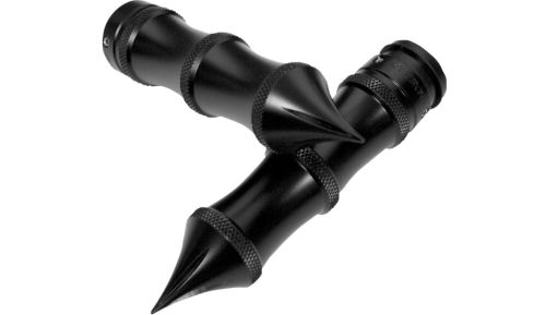 Accutronix - Accutronix Custom Grips - Tribal - Black - GR101-LB