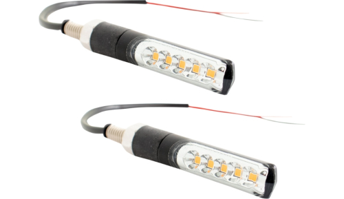 Koso North America - Koso North America Electro Led Indicator Lights - Smoke Lens - HE037011