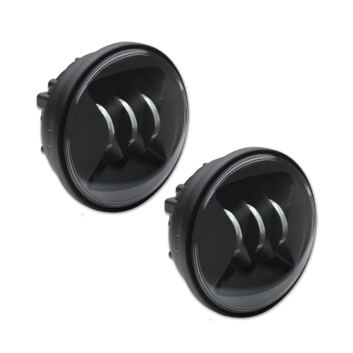 J&M - J&M 4.5in. Fog Lamp - Dual - Black - 0551583