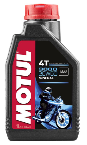 Motul - Motul 3000 4T Oil - 20W50 - 1L. - 107318