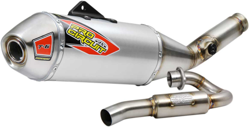 Pro Circuit - Pro Circuit T-6 Full System - Aluminum Muffler with Spark Arrestor - 0121945G