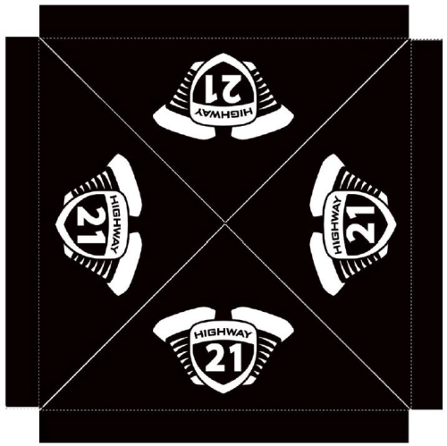 Highway 21 - Highway 21 Table Cover - 8ft. x 30ft. - Black - 31-71100 HWY21 BLK