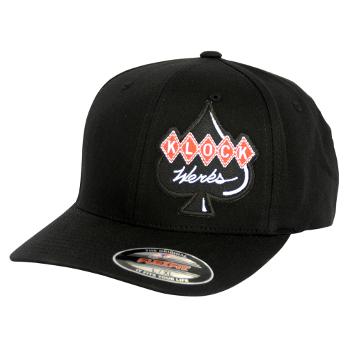 Klock Werks - Klock Werks Logo Patch Flexfit Hat - H51BKLXL - Black - Lg-XL