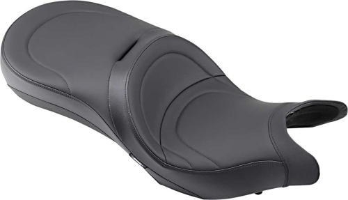 Drag Specialties - Drag Specialties Low-Profile Touring Seat for Victory OEM Backrest - Mild Stitch - 0810-1540