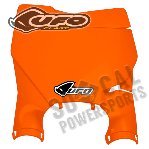 UFO Plastics - UFO Plastics Stadium Number Plate - Orange - KT04080-127