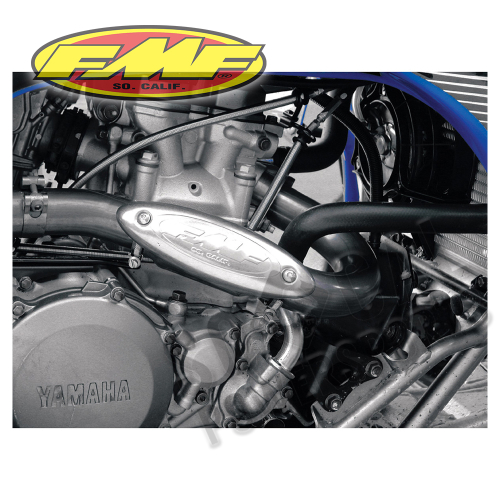 FMF Racing - FMF Racing Universal Header Heat Shield - Stainless Steel - 040231