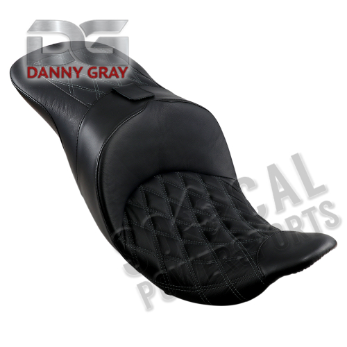 Danny Gray - Danny Gray TourIST Tall 2-Up Leather Diamond Stitch Seat - FA-DGE-0325DIA