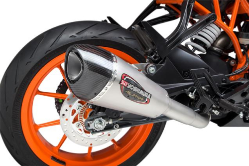 Yoshimura - Yoshimura Alpha T Street Series Works Finish Slip-On - Stainless Steel Muffler - 16381BP520