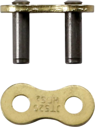 JT Drive Chain - JT Drive Chain Rivet Connecting Link for 520 HDS Race Series Ultimate Competition Chain - Gold - JTC520HDSGBRL