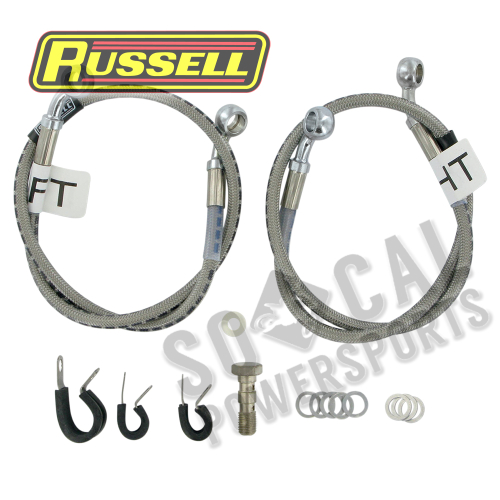 Russell - Russell Cycleflex Brake Line Two-Line Race Kit - R09322
