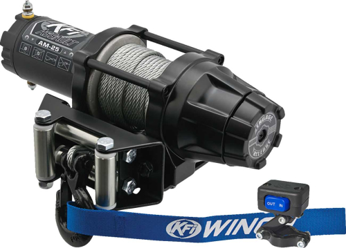 KFI Products - KFI Products 2500 ATV Assualt Series Winch - Steel Cable - AM-25