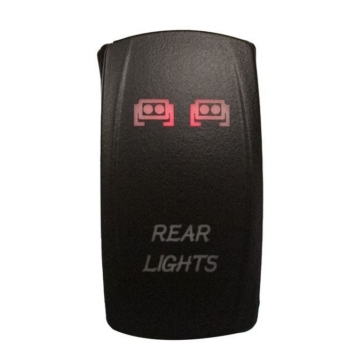 Dragonfire Racing - Dragonfire Racing Rear Light On/Off Switch - Red - 521392