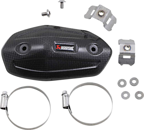 Akrapovic - Akrapovic Carbon Fiber Heat Shield for Slip-On Line Exhaust - P-HSK10SO4