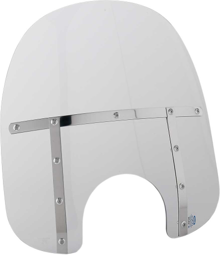 Memphis Shades - Memphis Shades Memphis Fats Windshield (7in. Cutout) - 17in. - Solar - MEM3219