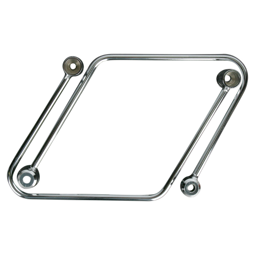 Cobra - Cobra Saddlebag Supports - Chrome - 02-6101