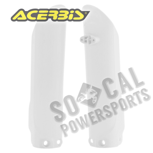 Acerbis - Acerbis Lower Fork Covers - White - 2686000002