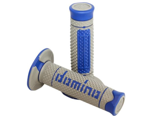 G2 Ergonomics - G2 Ergonomics Domino Diamonte Grips - Gray/Blue - A26041C4852