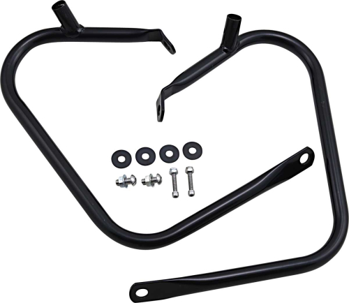 Drag Specialties - Drag Specialties Saddlebag Guards - Black - 0505-1562