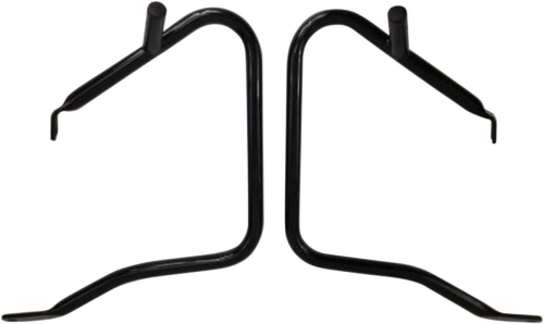 Drag Specialties - Drag Specialties Saddlebag Guards - Black - 0505-1568