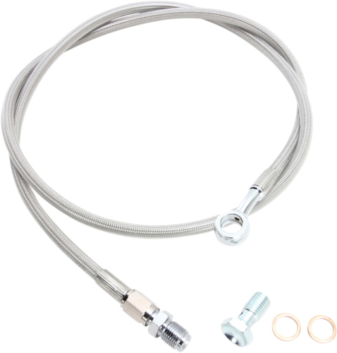 Parts Unlimited - Parts Unlimited Extended Length Brake Line - 41in. - 1741-5073