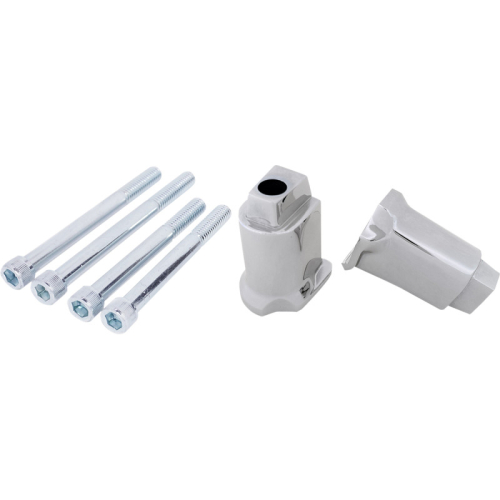 Drag Specialties - Drag Specialties Support Brackets For Passenger Floorboard Mount Kit - Chrome - 1621-1006