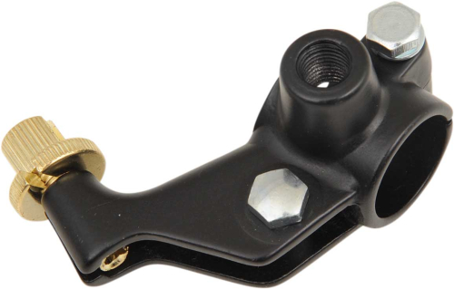 Parts Unlimited - Parts Unlimited One-Piece Lever Holder - Black - 45-4012