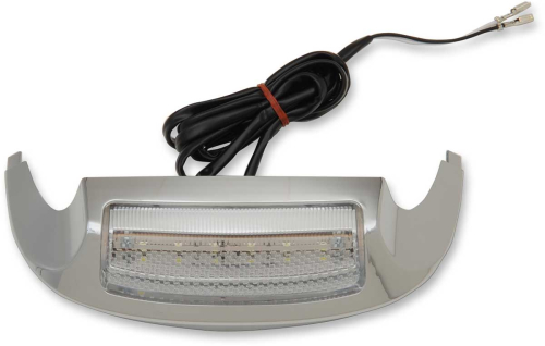 Drag Specialties - Drag Specialties LED Front Fender Tip Light - Clear Lens - 2040-1964