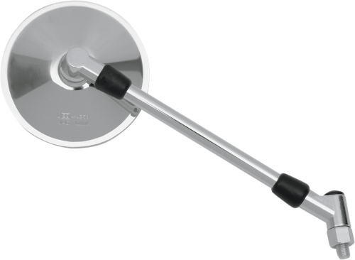 Parts Unlimited - Parts Unlimited Chrome Universal Mirror - Round - KA52A
